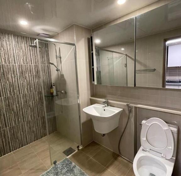 스탠다드 발코니 스튜디오, Spacious Luxury Condo W/ Kitchen Beside Hilton Clark D’heights