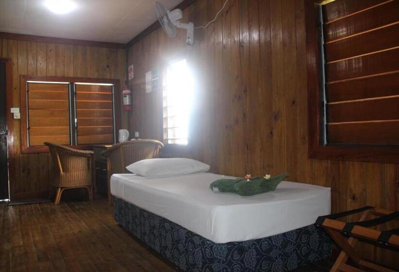 Семейный Номер Вид на Море, Mana Backpackers And Dive Resort
