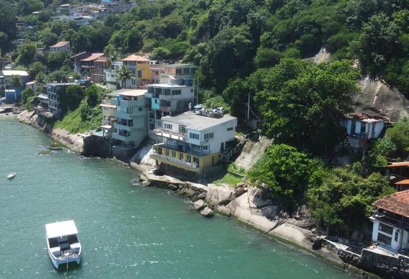 اتاق لوکس با بالکن و چشم‌انداز دریا, Pousada Ilha Bella