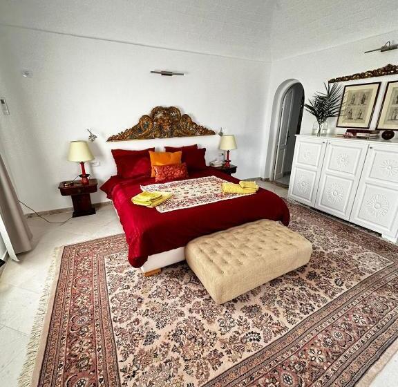 اتاق استاندارد با چشم‌انداز دریا, Lella Kmar B&b Avec Piscine Sidi Bou Said