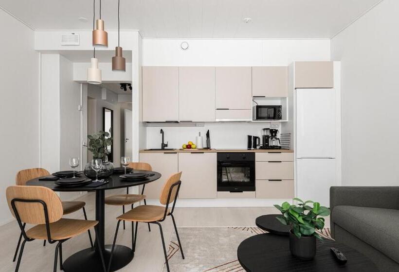 침실 1개 아파트, Prime Apartments Pori Central