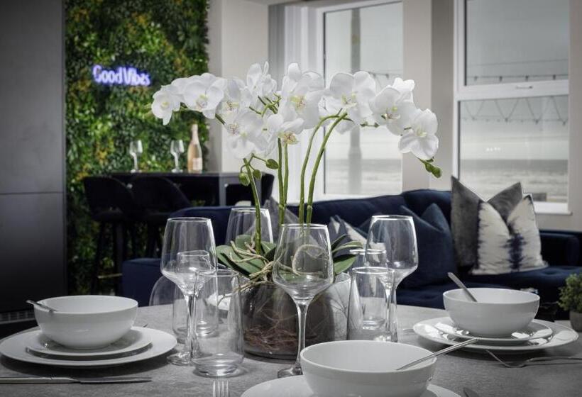 آپارتمان 1 خوابه با چشم‌انداز دریا, The Blackpool Beach Boutique Apartments