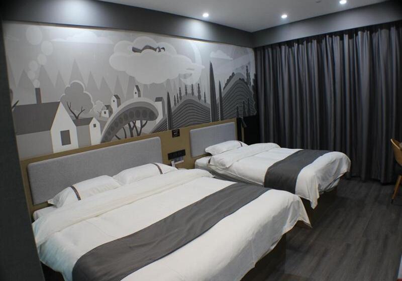 Семейный Номер, Thank Inn Plus Chuzhou Mingguang Starlight Trade City
