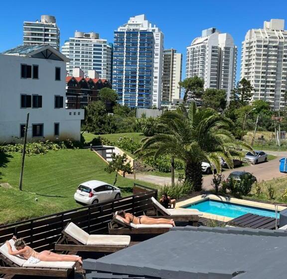 带共用浴室的标准房间, Atlantic Hostel Punta Del Este
