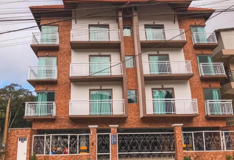Апартаменты 2 Спальни, Apartamento Com Garagem No Centro De Guaramiranga