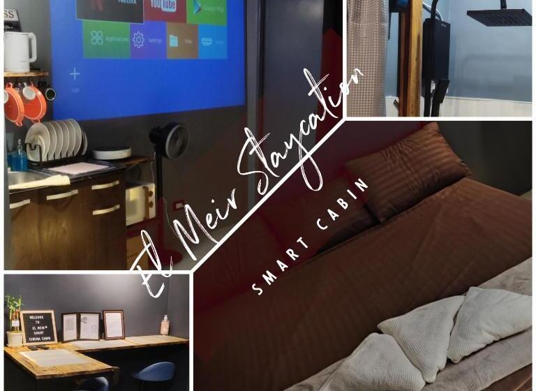 패밀리 스튜디오, El Meir Staycation Smart Cabin Beside Enchanted Kingdom
