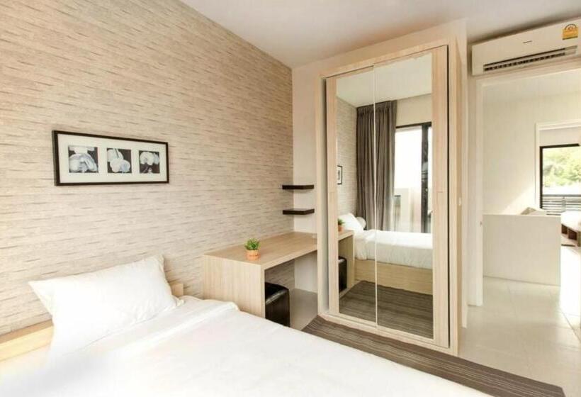 Economy Triple Room, Enjoy Samui Residences Pause By Replay