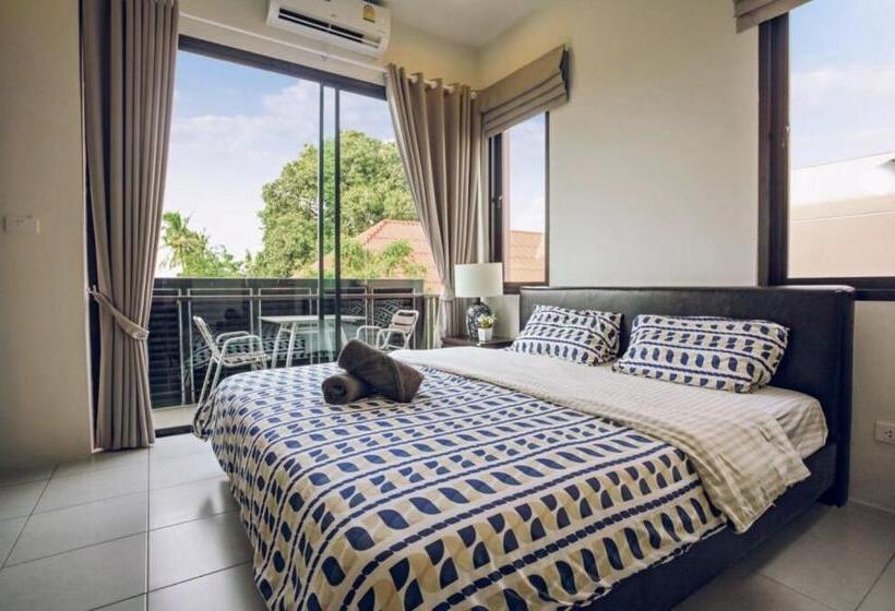 اتاق راحتی سه تخته, Enjoy Samui Residences Pause By Replay