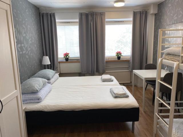 Номер Стандарт Четырехместный Совместный Санузел, Helsingborgs Vandrarhem, Helsingborg Hostel