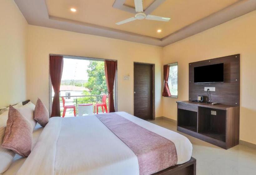 标准间带阳台, Aaranya Gir Resort