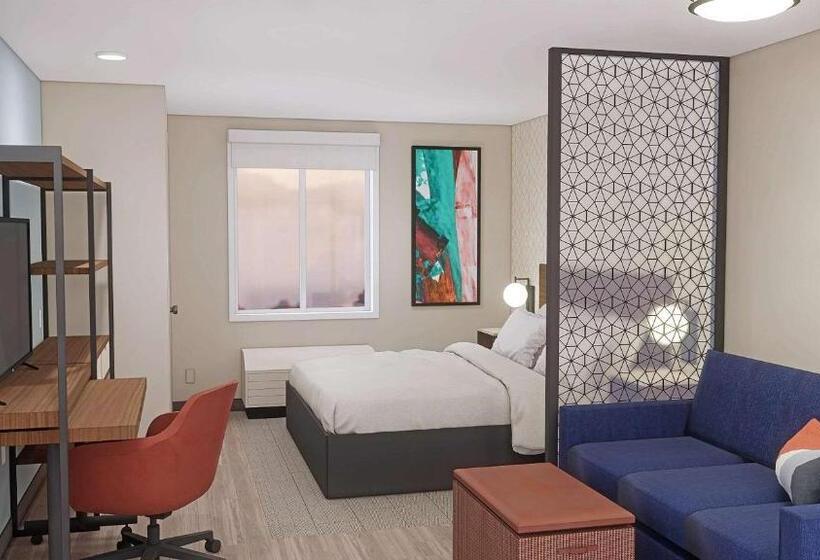 스위트 킹사이즈 침대, Everhome Suites Nampa Boise