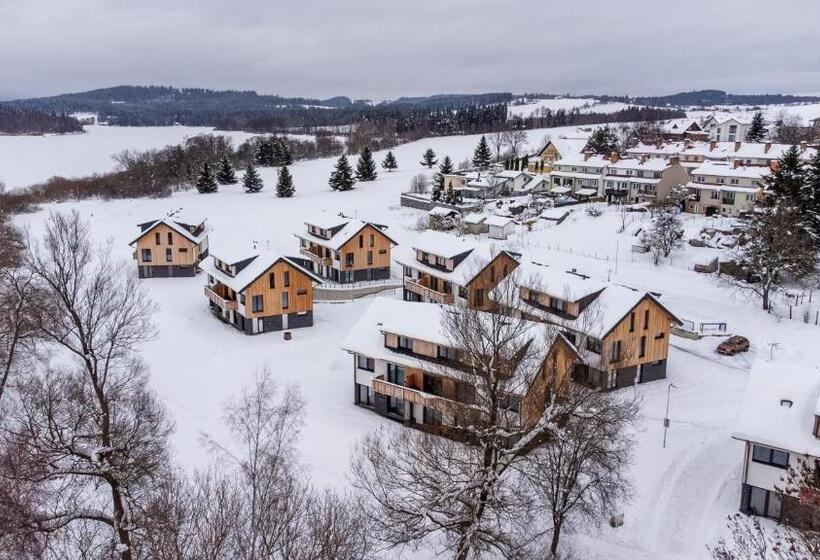 침실 1개 가든 전망 아파트, Resort Malé Lipno