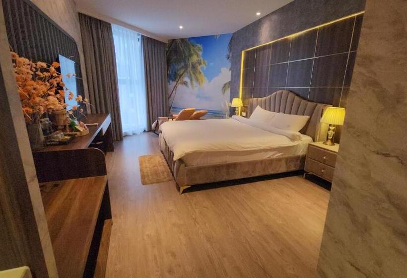اتاق لوکس با چشم‌انداز دریا, Apec Condotel Phan Thiet By Tien Vu