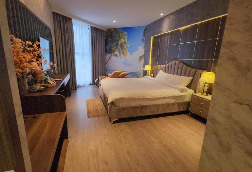 اتاق لوکس با چشم‌انداز دریا, Apec Condotel Phan Thiet By Tien Vu