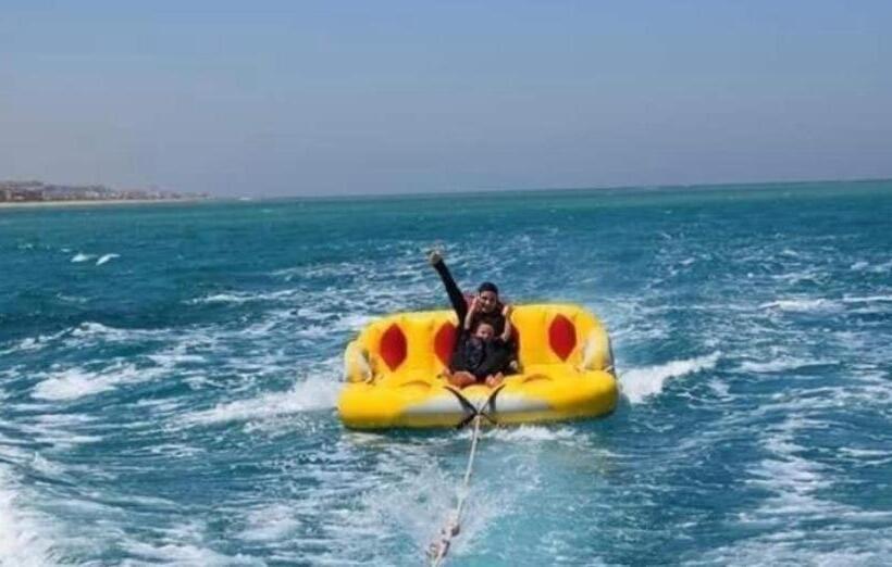 آپارتمان 1 خوابه با چشم‌انداز دریا, Porto South Beach Sokhna Families