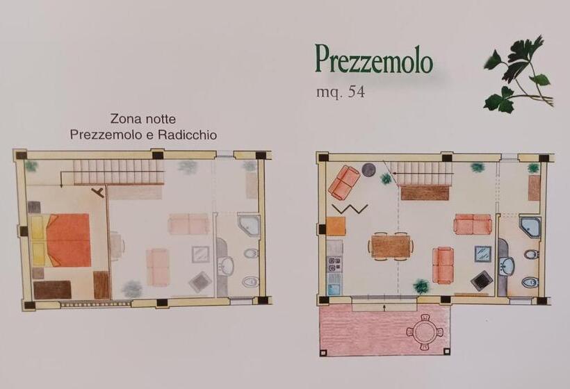 Апартаменты 1 Спальня, Agriturismo La Burraia Vicino A San Gimignano