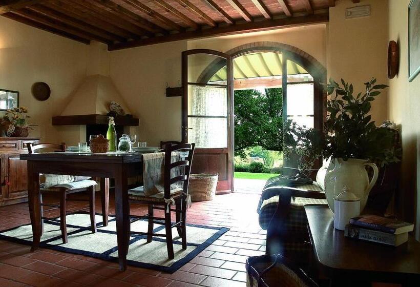 Апартаменты 1 Спальня Вид на Сад, Agriturismo La Burraia Vicino A San Gimignano