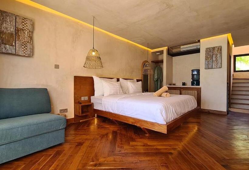 Апартаменты 1 Спальня Вид на Море, Shore Thing Gili Air Beachfront Apartment