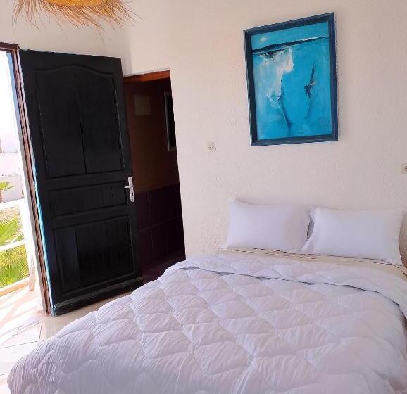디럭스 룸 측면 바다 전망, Riad Ocean Beach Douira