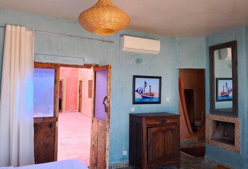스탠다드 룸 바다 전망, Riad Ocean Beach Douira