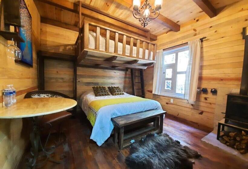 带1个卧室的高档别墅, La Cabaña Del Bosque