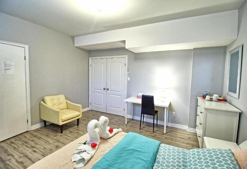 חדר דלוקס, Bright Basement & Private Bathroom, Free Parking