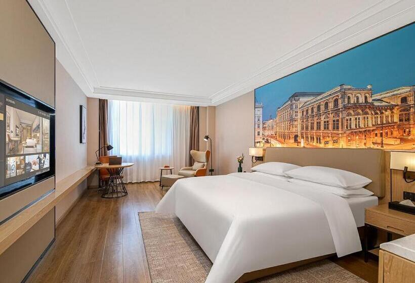 Номер Стандарт, Vienna International Hotel Lanzhou Sasseur Outlets & Yellow Riverside