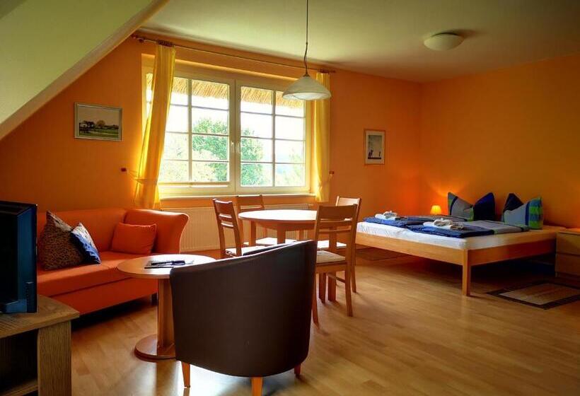 Апартаменты 1 Спальня, Golfcentrum Schloss Karnitz Rügen