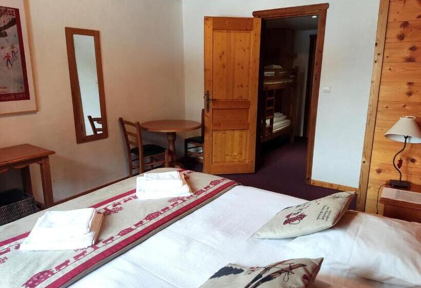Четырехместный Номер Стандарт, Epicéa Lodge Hôtel