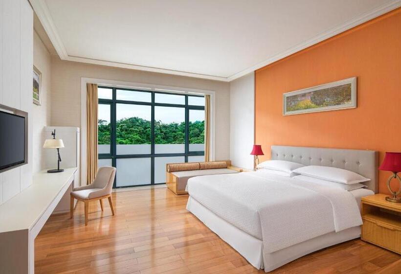 Номер Deluxe Кровать Кинг, Four Points By Sheraton Heyuan Resort