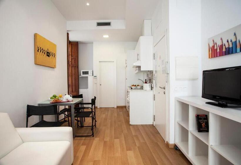 إستديو قياسى مزود بشرفة, Singularstays Plaza Del Mercado
