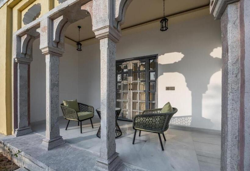 빌라 1 베드룸 - 수영장, Juna Mahal Jungle Resort Ranthambore