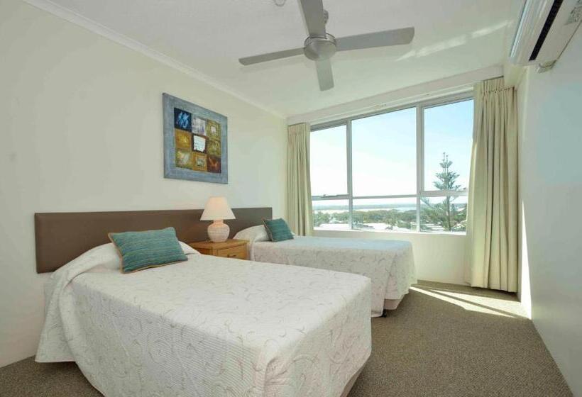 Апартаменты Deluxe 2 Спальни, Chateau Royale Beach Resort Maroochydore