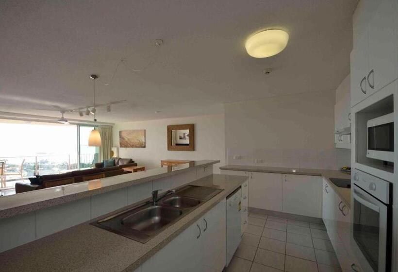 Апартаменты Deluxe 2 Спальни, Chateau Royale Beach Resort Maroochydore