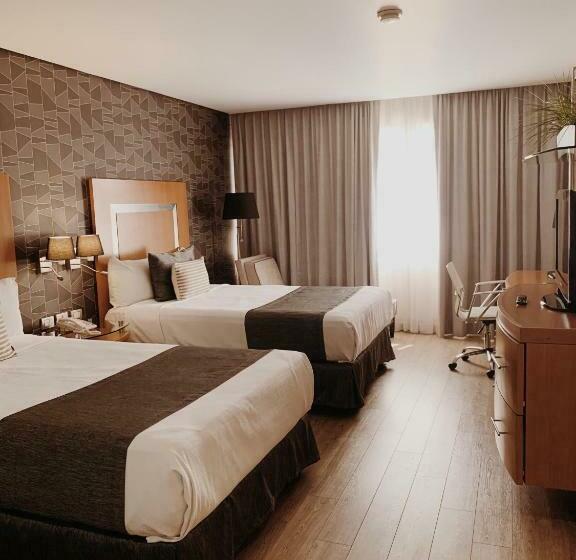 Quarto Estandar 2 Camas Casal, Mercury Inn