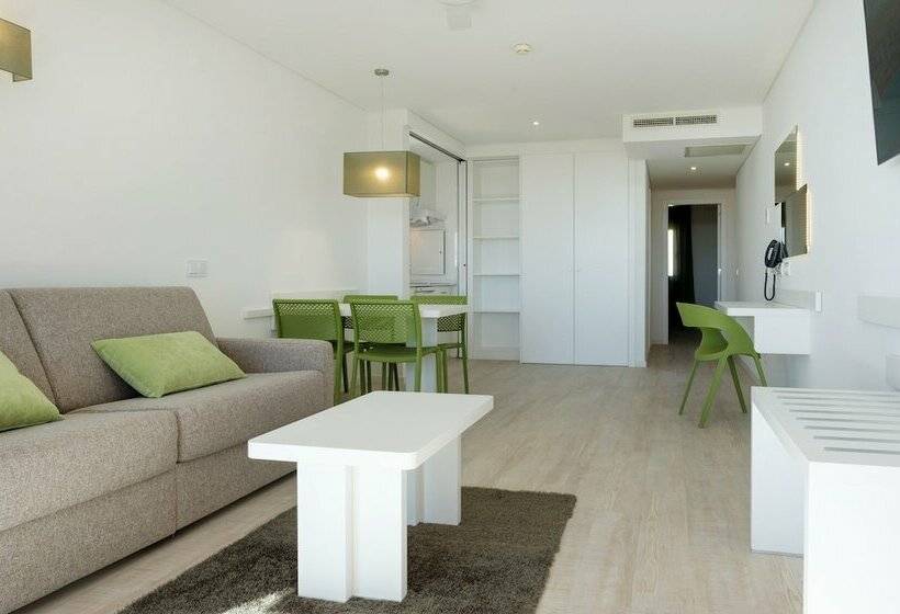 Апартаменты Deluxe 1 Спальня Вид на Море, 3hb Falesia Garden