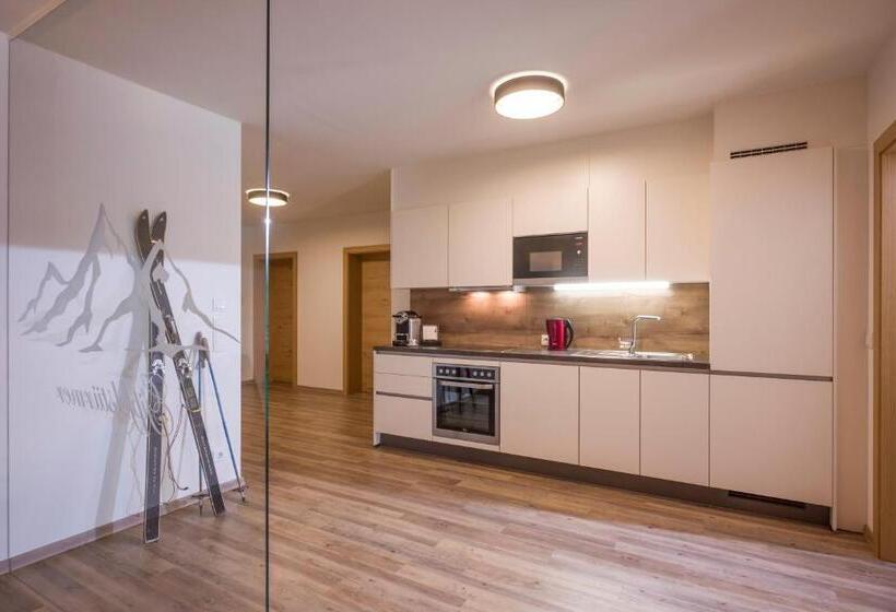 Апартаменты 1 Спальня с Балконом, Aparthotel Alptirol