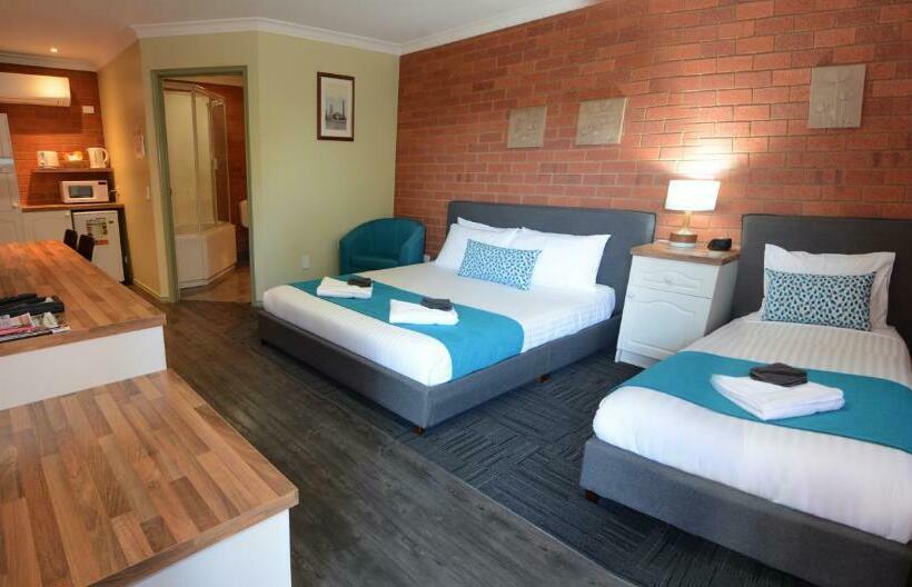 스파 이용가능한 스탠다드 룸, Bendigo Goldfields Motor Inn