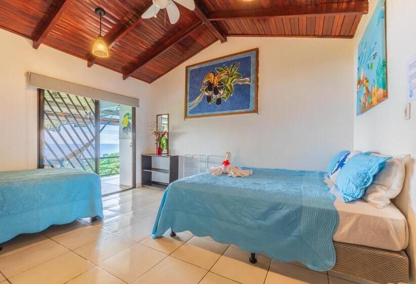 수피리어 룸 바다 전망, Villas De La Selva