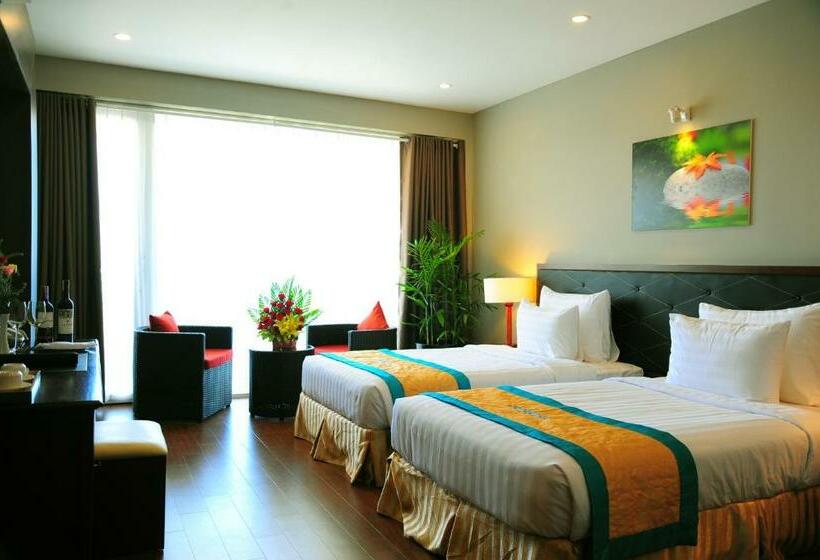 اتاق لوکس با چشم‌انداز باغ, Sandunes Beach Resort & Spa