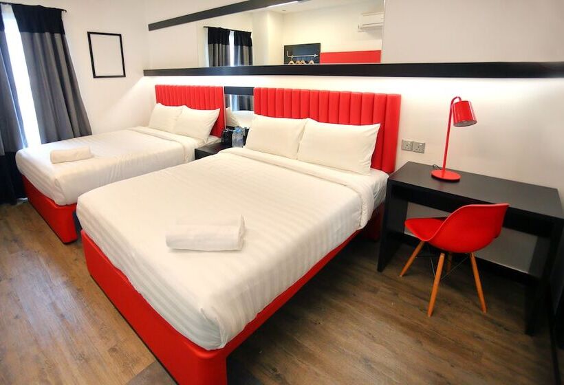 اتاق استاندارد چهار تخته, Lazdana Hotel Kuala Lumpur
