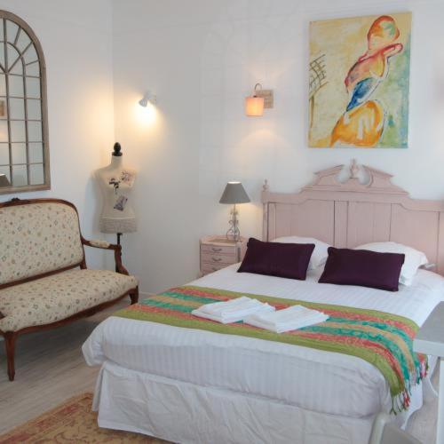 Номер Superior, Logis Hôtel & Restaurant Au Clos Paillé Charme & Caractère