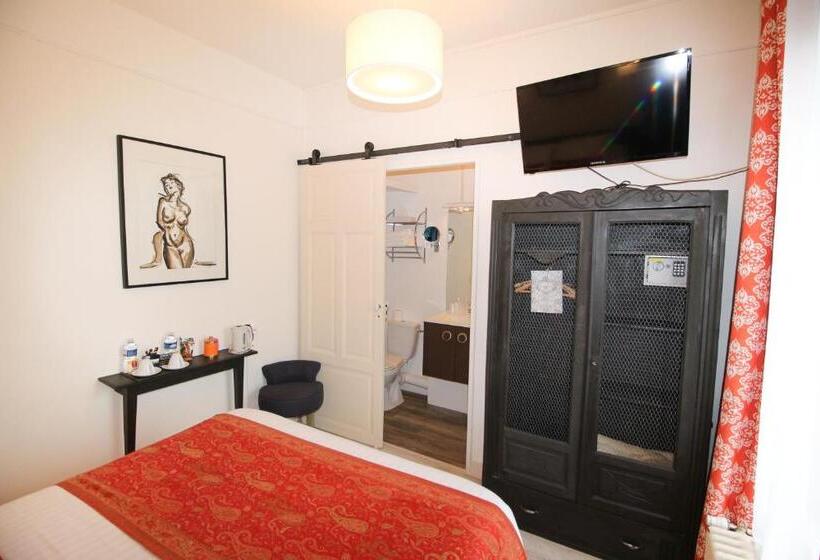 标准间, Logis Hôtel & Restaurant Au Clos Paillé Charme & Caractère