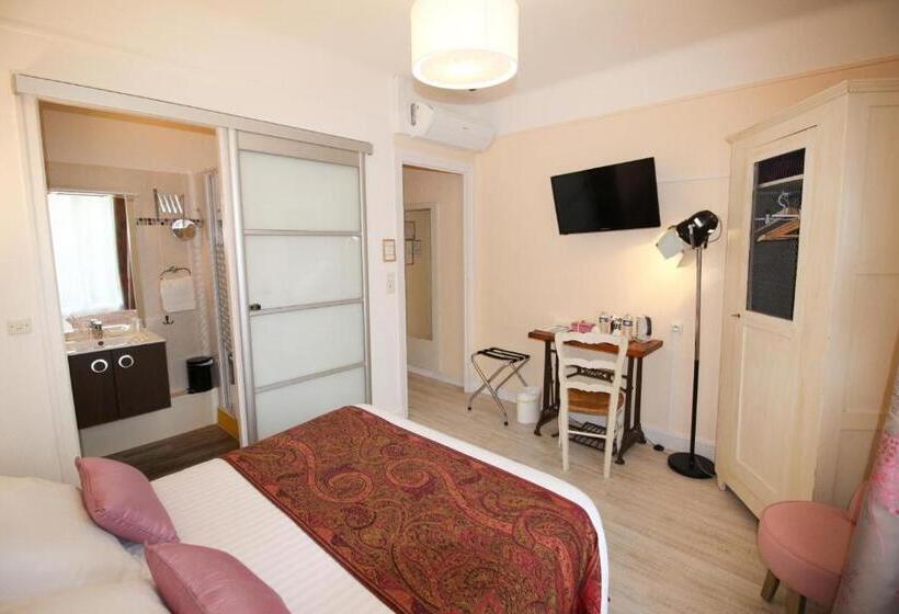 标准间, Logis Hôtel & Restaurant Au Clos Paillé Charme & Caractère