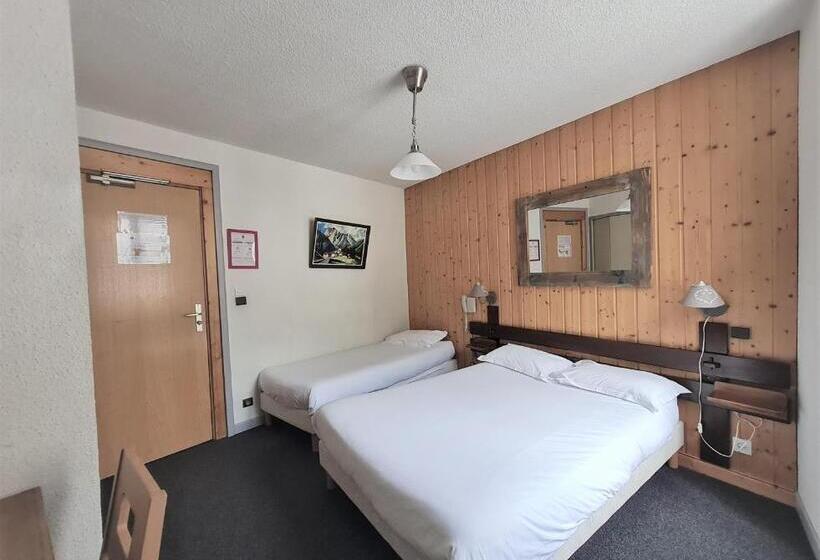 اتاق استاندارد سه نفره, Terminus Hôtel Des 3 Vallées