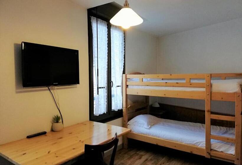 اتاق استاندارد چهار تخته, Terminus Hôtel Des 3 Vallées