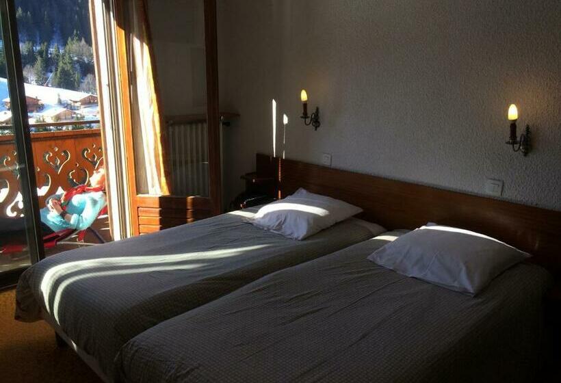 اتاق استاندارد چهار تخته, Chalet Hôtel Du Borderan
