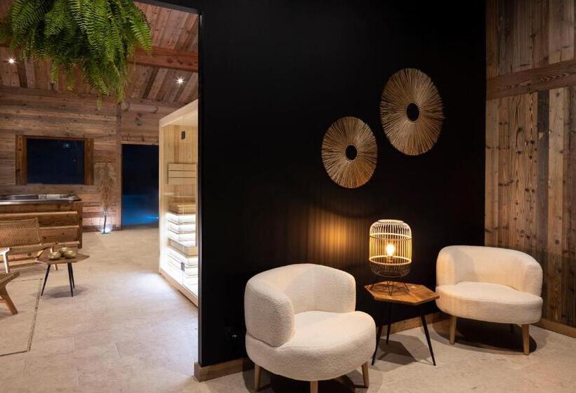 غرفة عائلية, Hôtel Et Spa Le Vermont