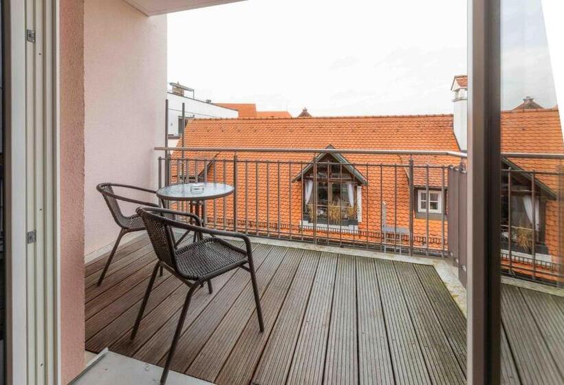 Номер Deluxe с Балконом, Altstadthotel Marktschlösschen