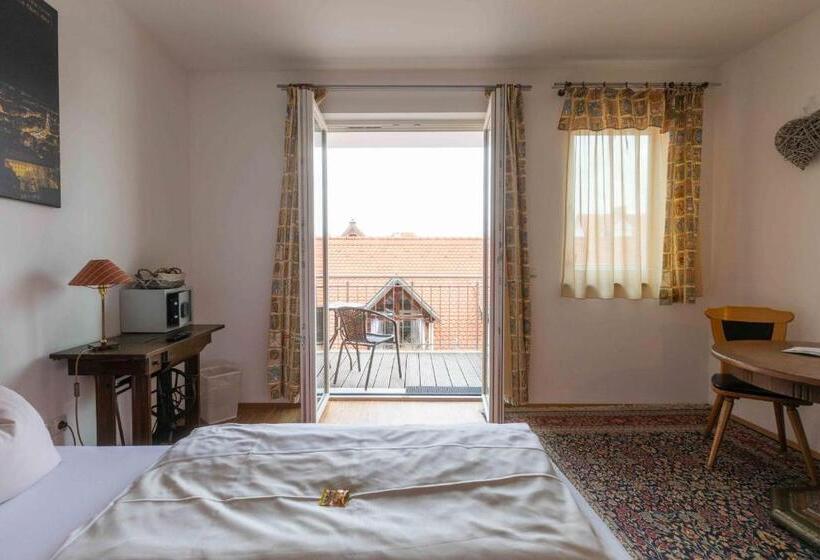 발코니 디럭스 룸, Altstadthotel Marktschlösschen